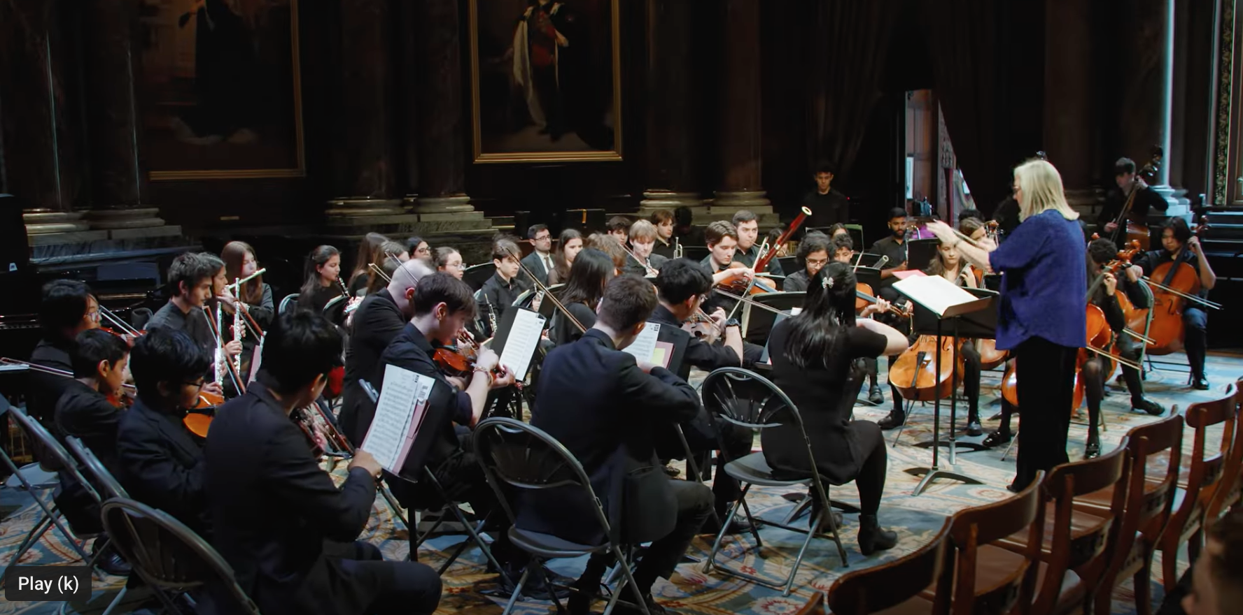 WATCH: Bancroft's musicians step into the spotlight at Drapers' Hall